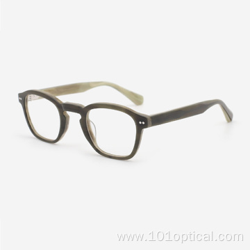 Round Acetate Female Optical Frames 24A3003